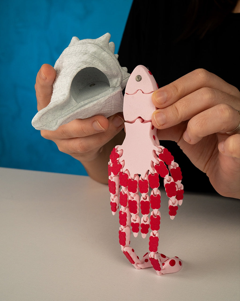 Sky, the Squid — Articulated Poseable Collectible (21cm)