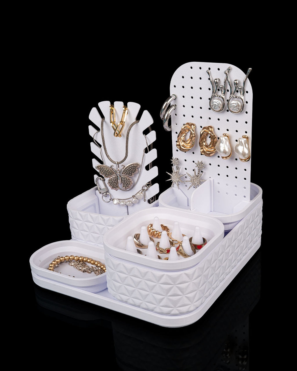Thread Treasure — Jewelry Organizer / Makeup Organizer
