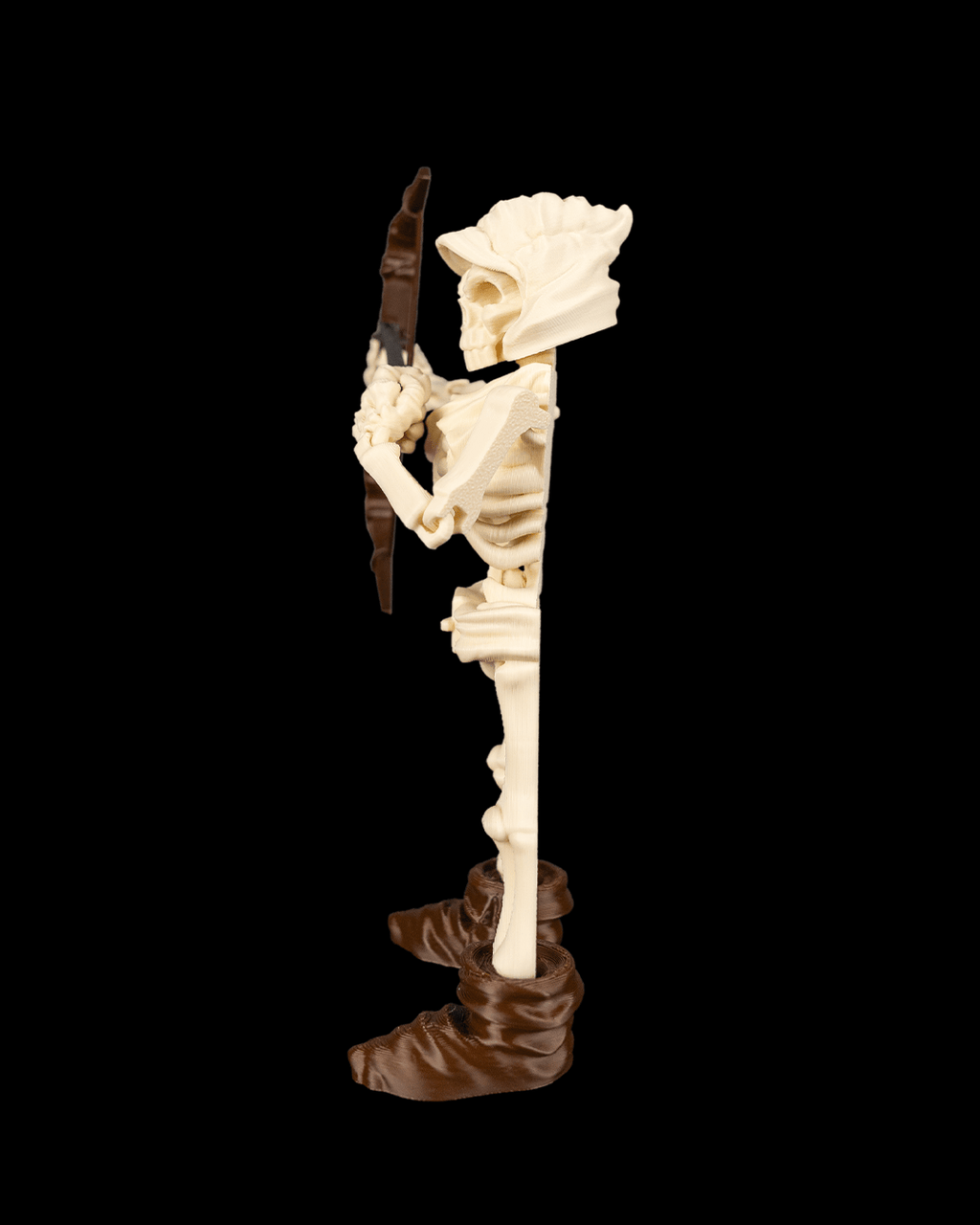 Articulated Skeleton Archer Figure — Deadshot Ranger Poseable Miniature