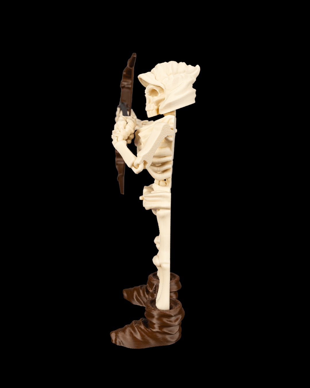 Articulated Skeleton Archer Figure — Deadshot Ranger Poseable Miniature