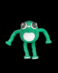 Frobbo — Frog Monster Articulated Fidget Keychain / Statuette