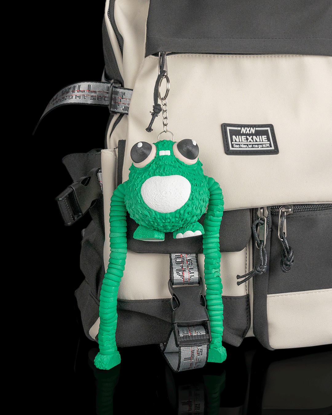 Frobbo — Frog Monster Articulated Fidget Keychain / Statuette