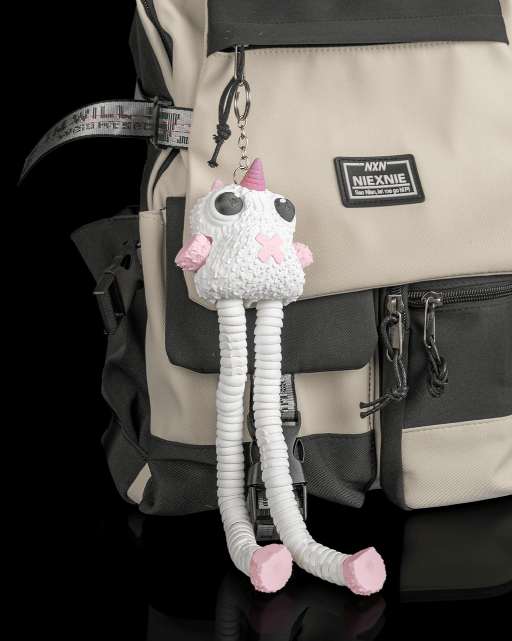 Glimmin — Unicorn Monster Articulated Fidget Keychain / Statuette