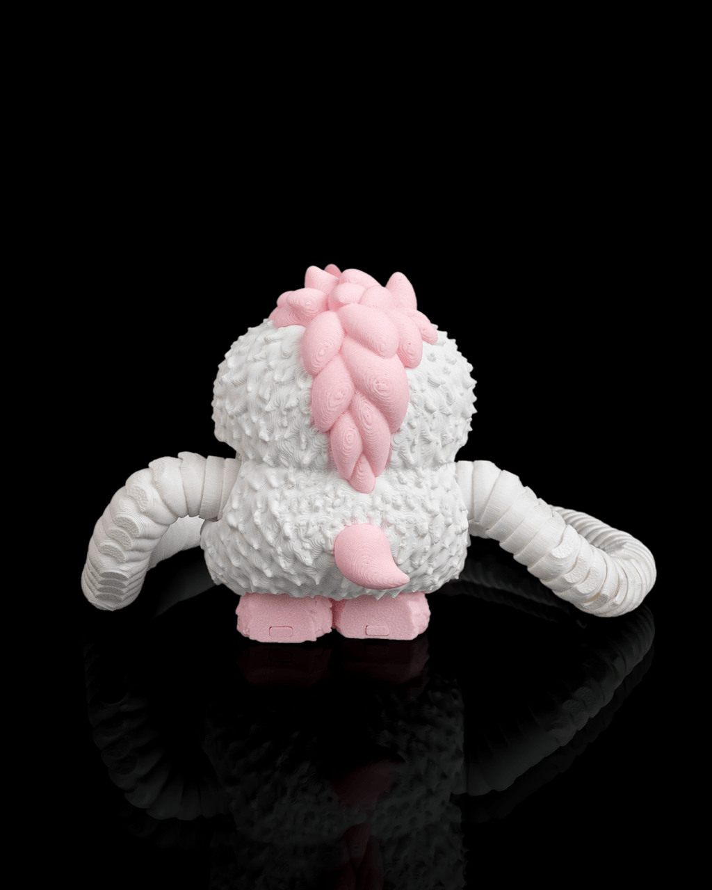 Glimmin — Unicorn Monster Articulated Fidget Keychain / Statuette