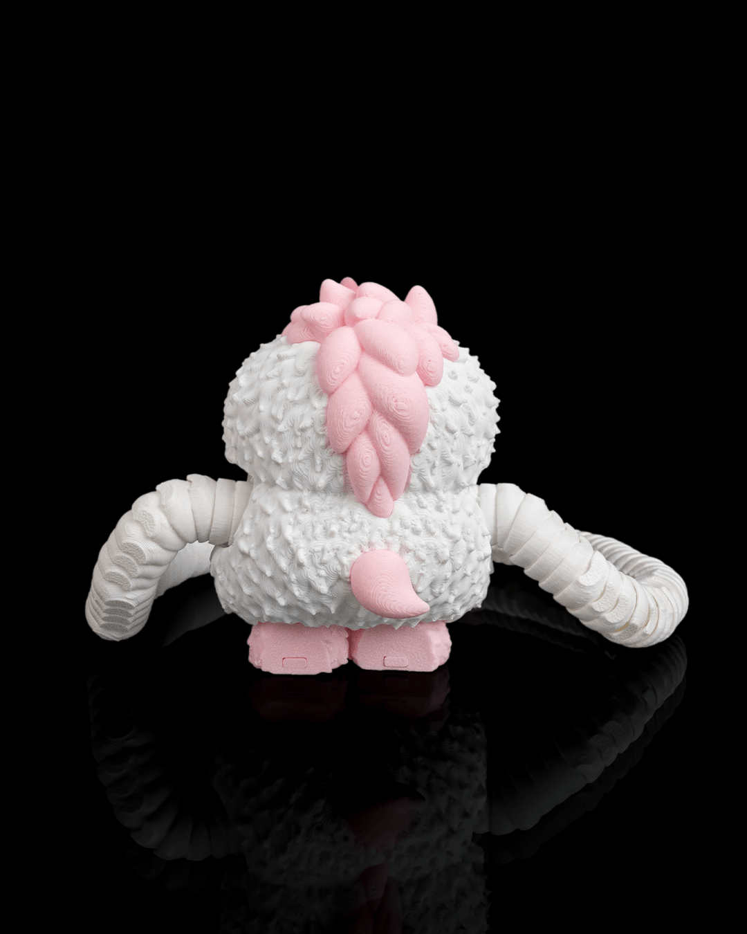 Glimmin — Unicorn Monster Articulated Fidget Keychain / Statuette