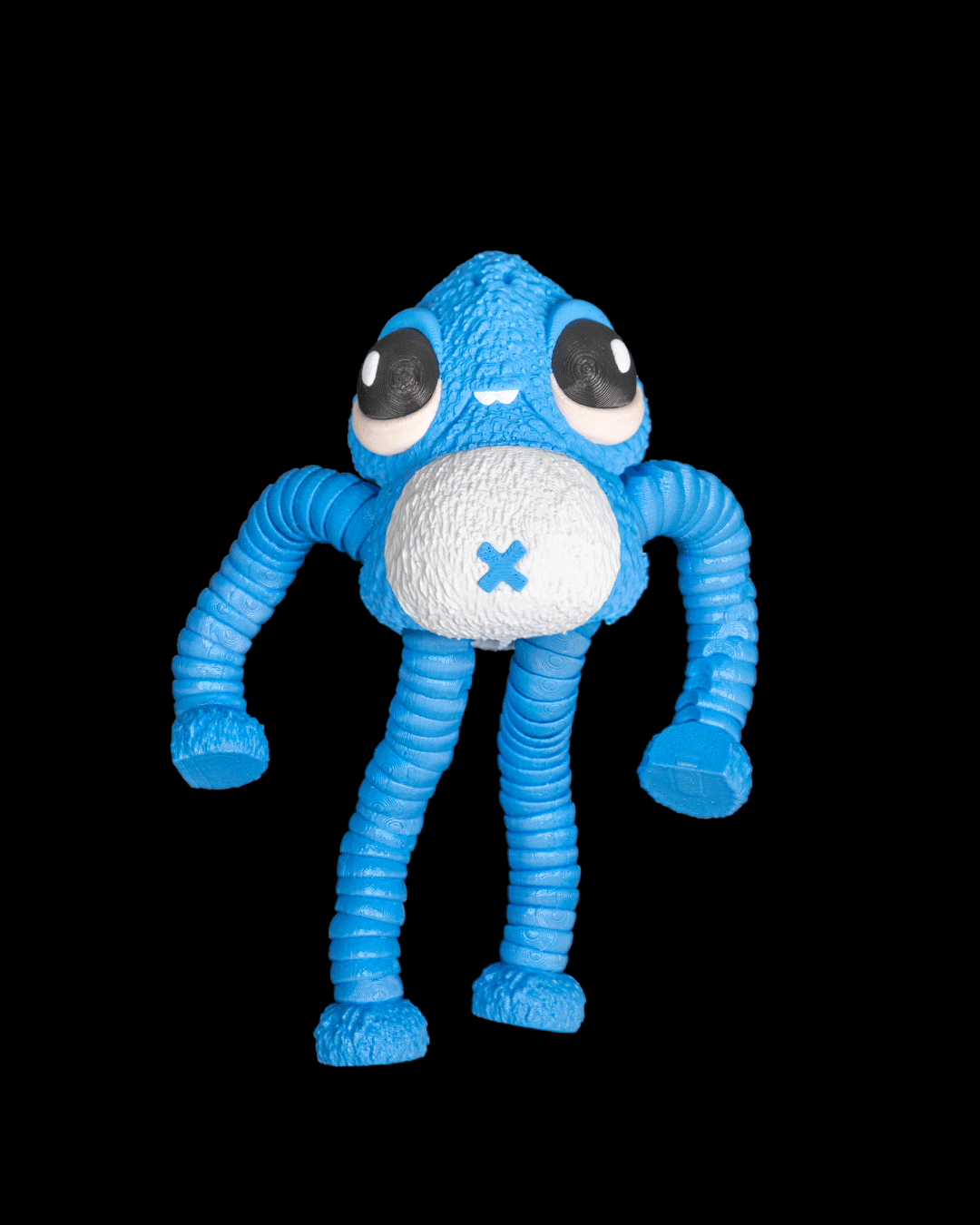 Gnasher — Sea Monster Articulated Fidget Keychain / Statuette