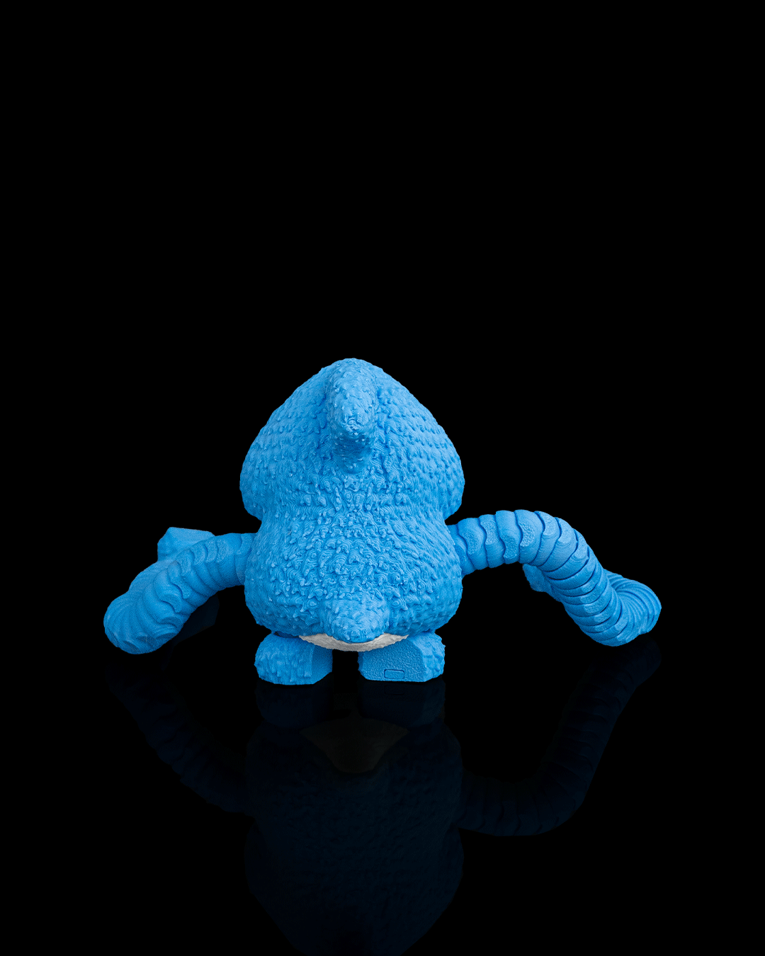 Gnasher — Sea Monster Articulated Fidget Keychain / Statuette