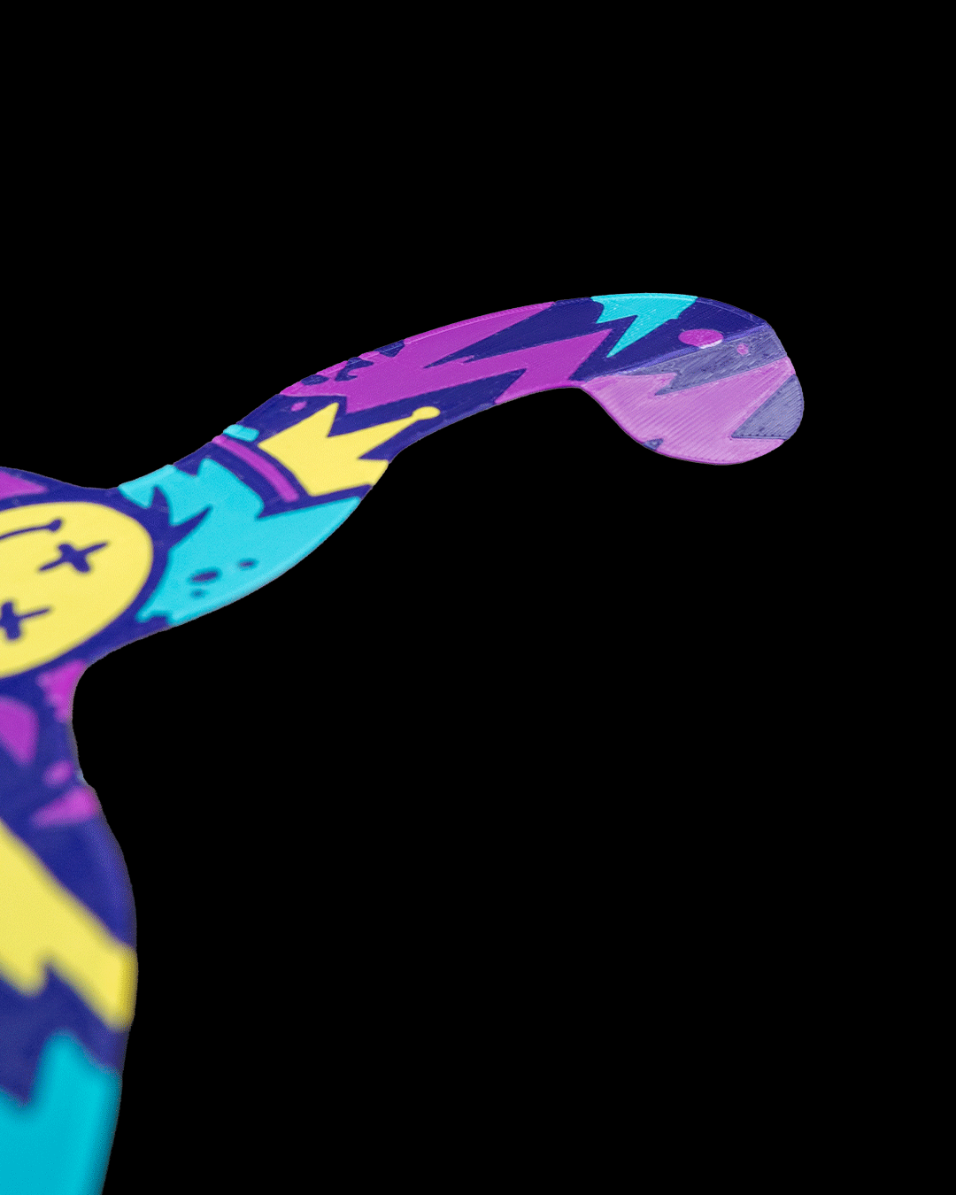 3D Printed Indoor Boomerang — Novelty Flying Toy