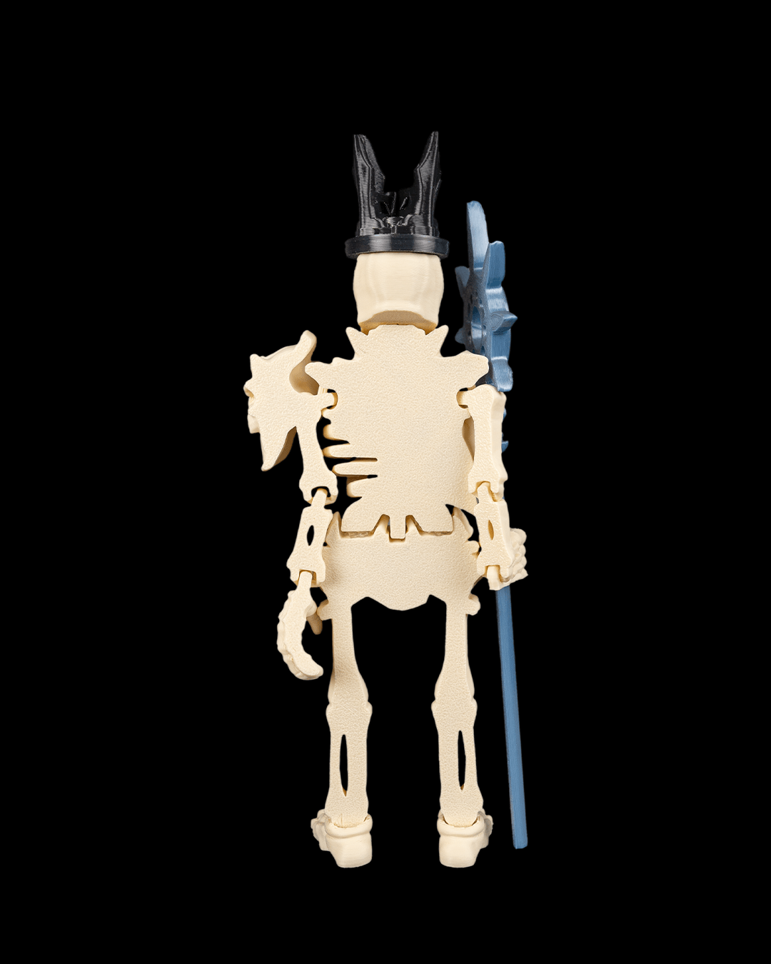Articulated Necromancer King Figure — King of the Dead Poseable Miniature