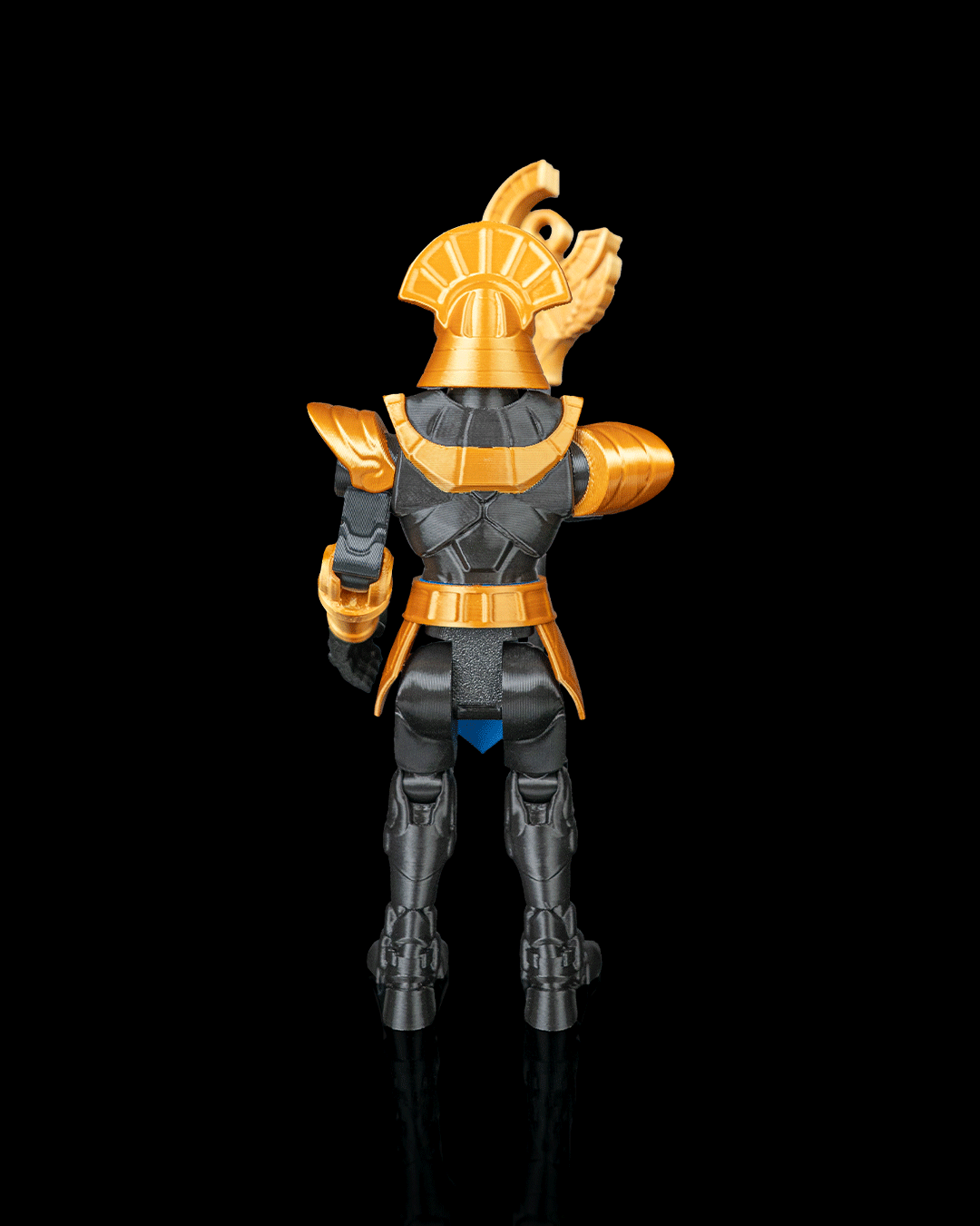 Articulated Mecha Chaos Seth God Figure — Sci-Fi Egyptian Deity Collectible (19cm)