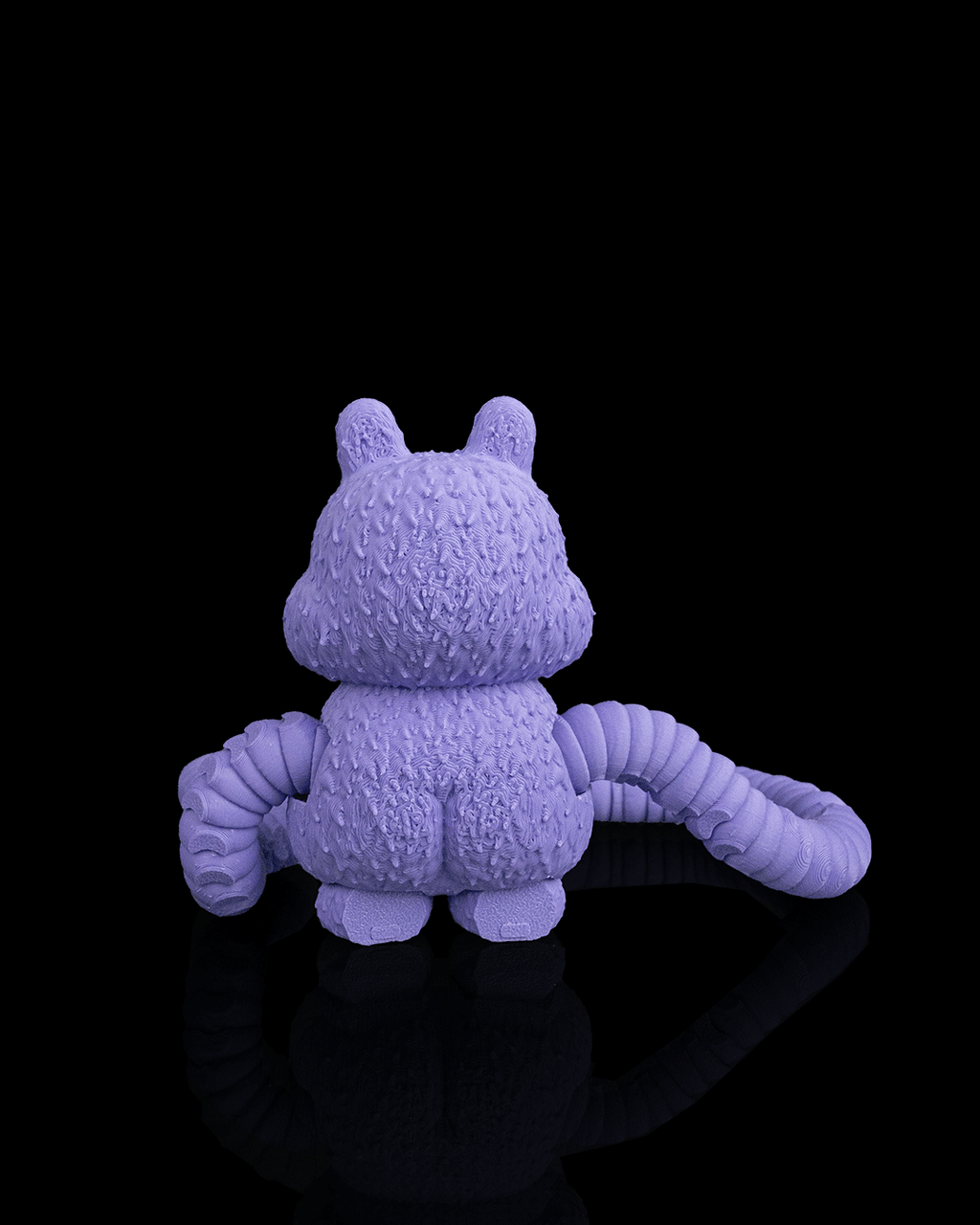 Munchi — Grinning Monster Articulated Fidget Keychain / Statuette