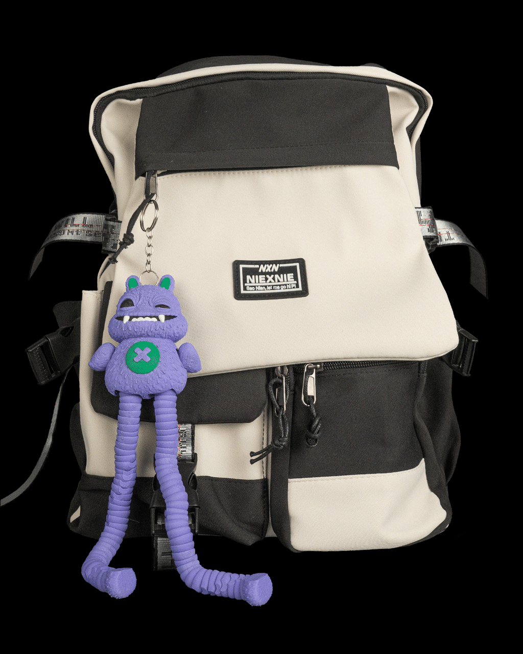 Munchi — Grinning Monster Articulated Fidget Keychain / Statuette