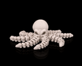 3D Printed Articulated Skeleton Octopus — Poseable Decorative Collectible