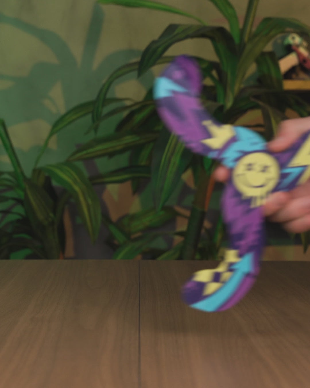 3D Printed Indoor Boomerang — Novelty Flying Toy